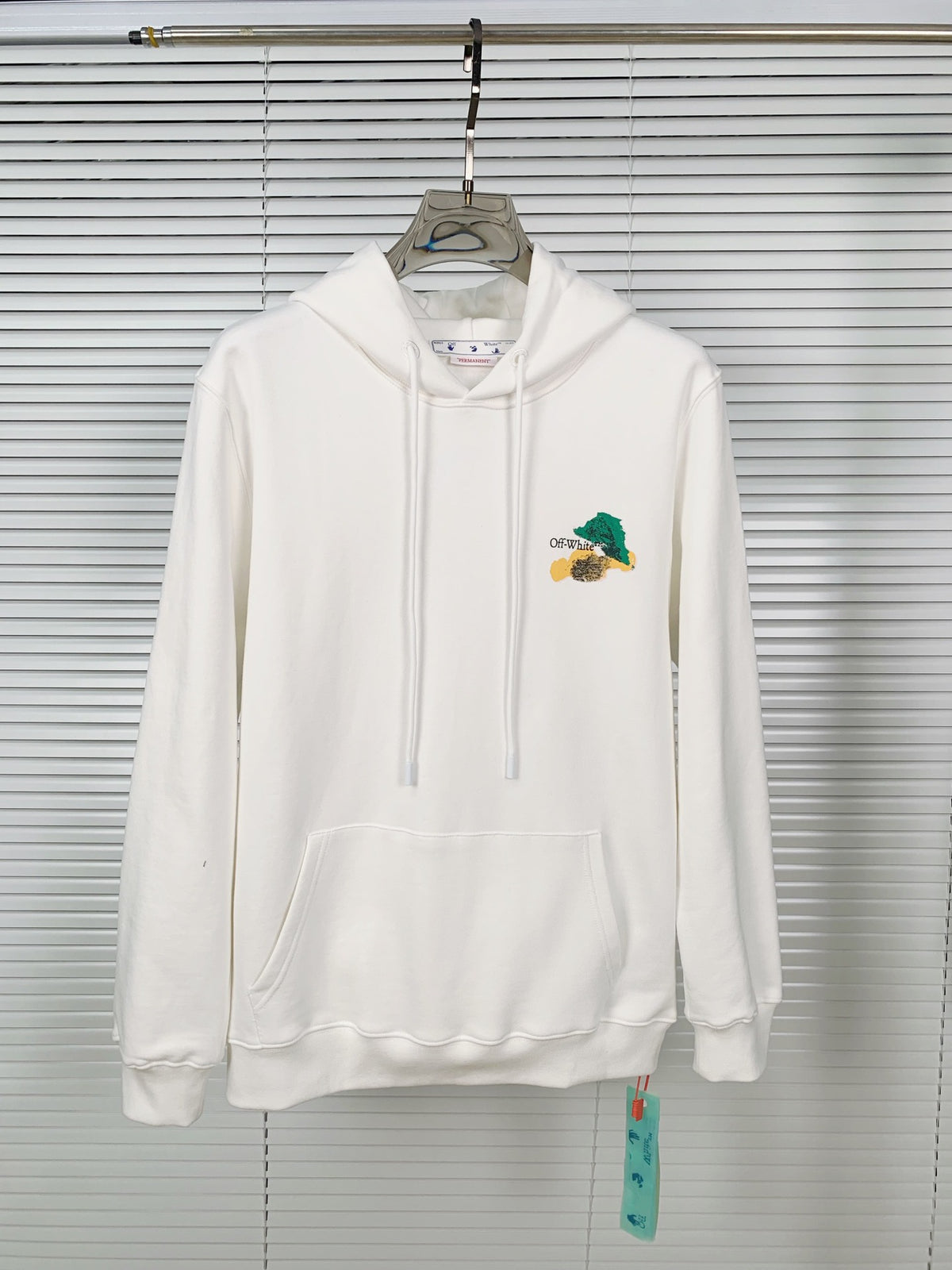 OW  hoodie painted arrow pattern hooded
