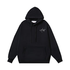 OW Star Snowflake Arrow Hooded Sweater