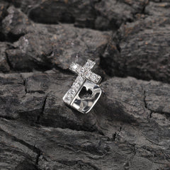 Grillz TeethGrillz Microencrusted Zircon Cross Spectrum