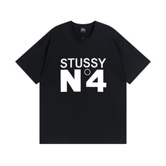 Stussy T Shirts Casual Loose Couple T Shirts