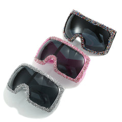 Trendy punk glasses all-in-one goggles