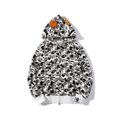 Bathing Ape Hoodie Wind Ink Camouflage 10th Anniversary Limited Edition
