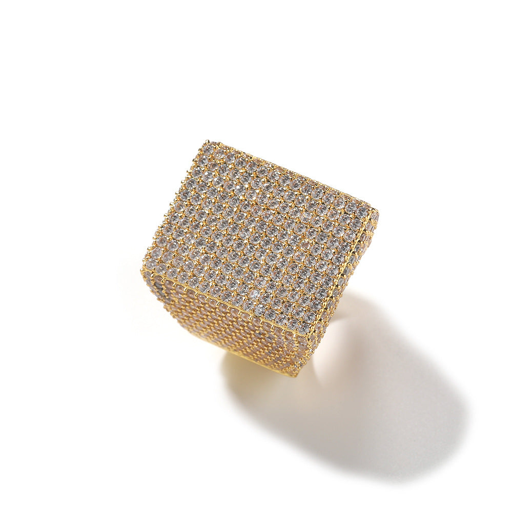Rings Diamond Ring Silver Hip Hop Spectrum St. Valentine's
