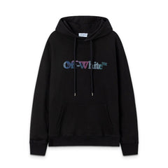 OW angel oil painting pattern pullover hooded sweater