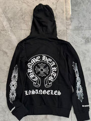 Chorme Heart hoodie Clearance sale at rock-bottom price L size, Chest 104cm, Length 69cm
