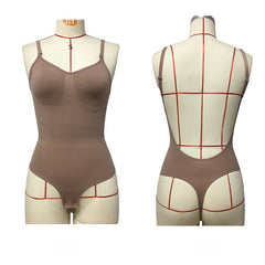 Shapewear Bodysuit Belly and Hips Seamless