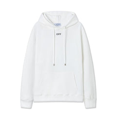 OW Phantom Arrow Pattern Pullover Hooded Sweater