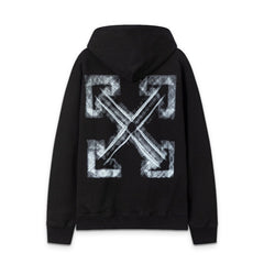 OW Phantom Arrow Pattern Pullover Hooded Sweater