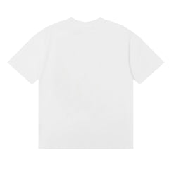 Rhude T Shirts Beach Coconut House Printed Cotton Casual Crew Neck Short Sleeve Men and Women