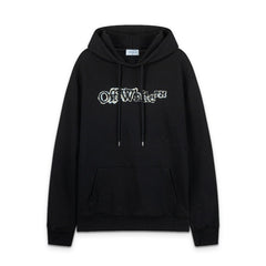 OW three-dimensional square arrow pattern pullover hooded sweater